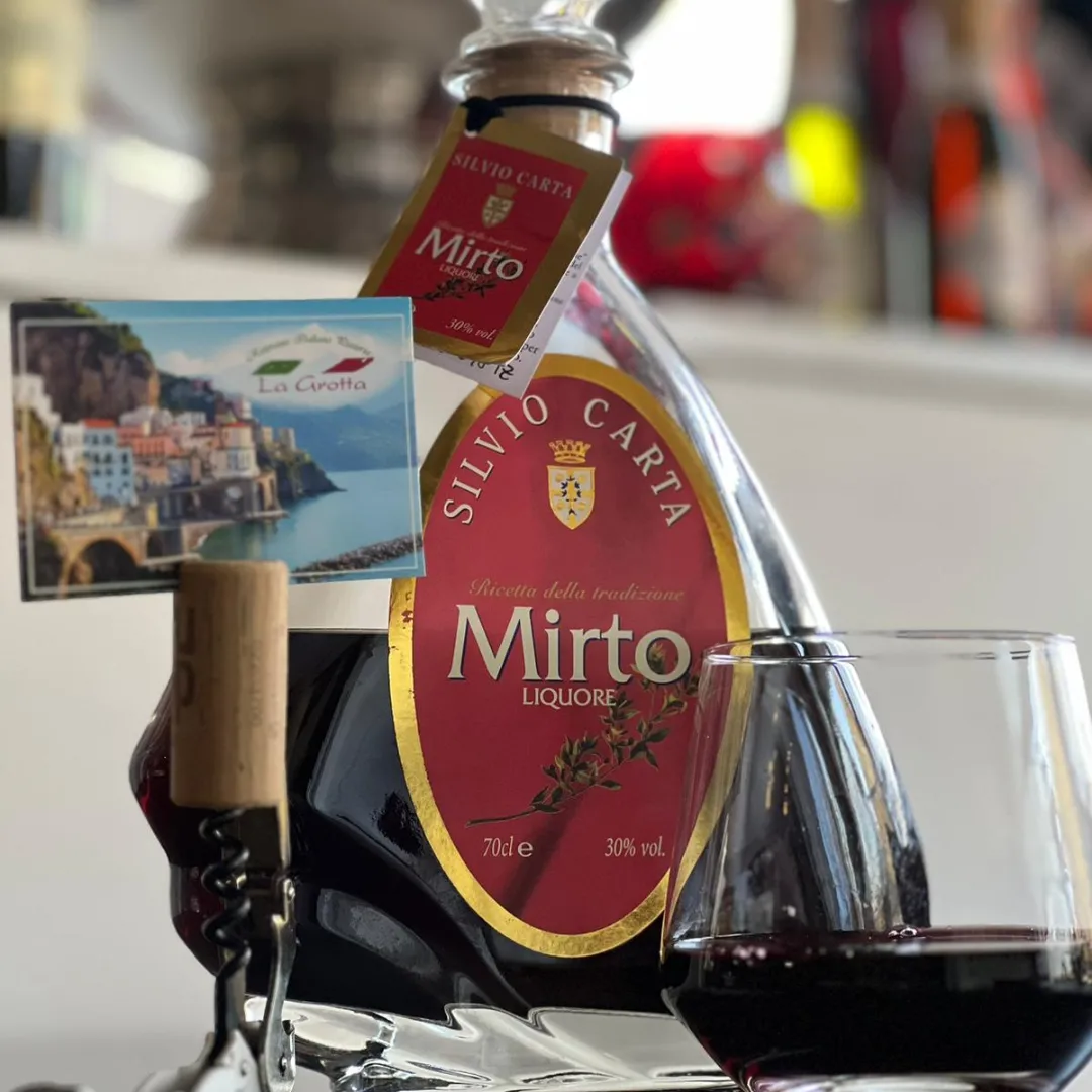 italiaanse mirto drank likeur